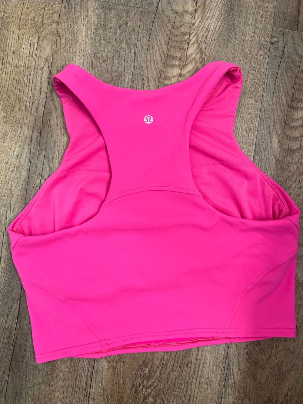 Lululemon Invigorate Training Tank Top Sonic Pink Size 10 - Picture 4 of 6